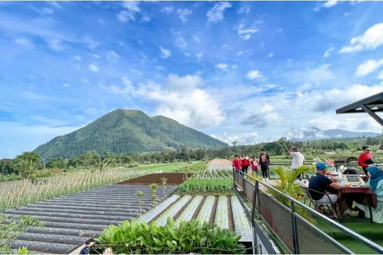 Pemandangan kawasan Mungkid Magelang