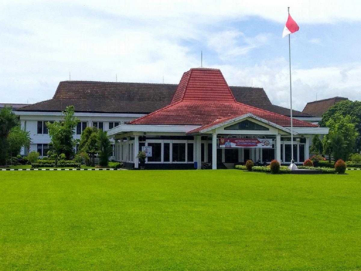 Suasana kawasan Mungkid Magelang