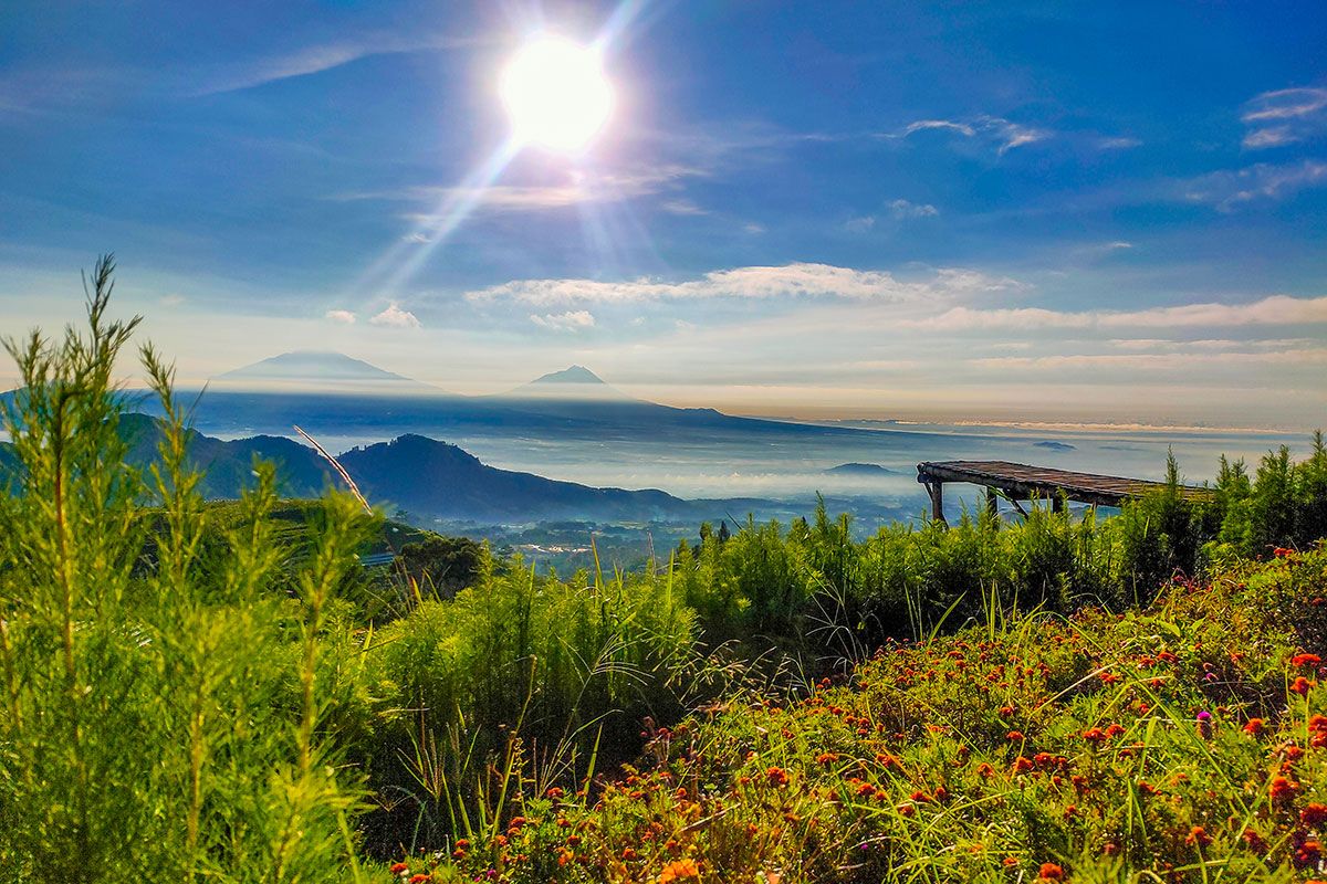 Suasana kawasan Magelang Tengah